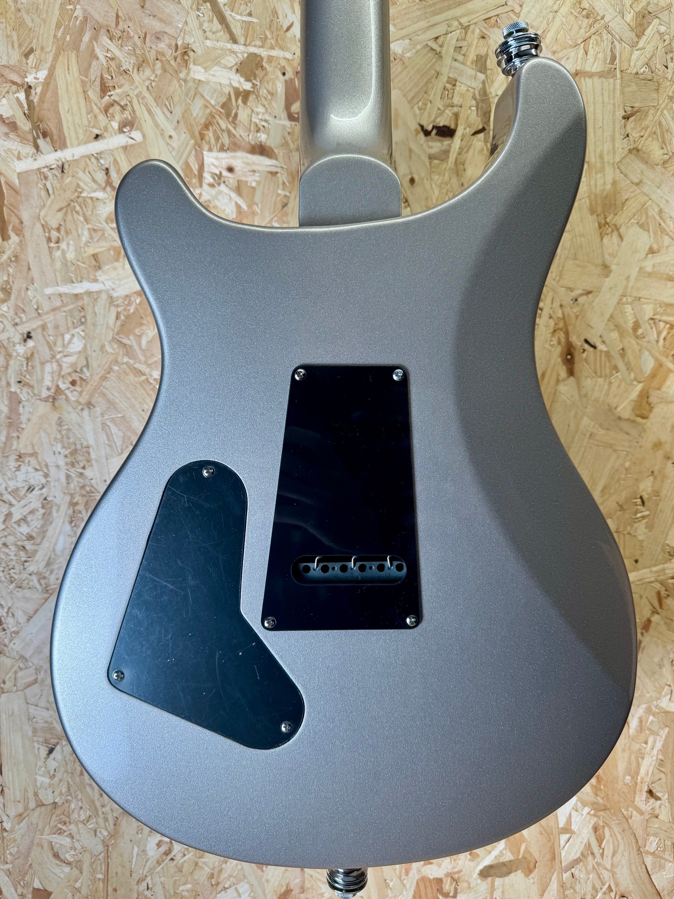 2014 PRS SE Standard 24 Metallic Silver w/Bag + Coil Split - Pre-Owned - Image 6