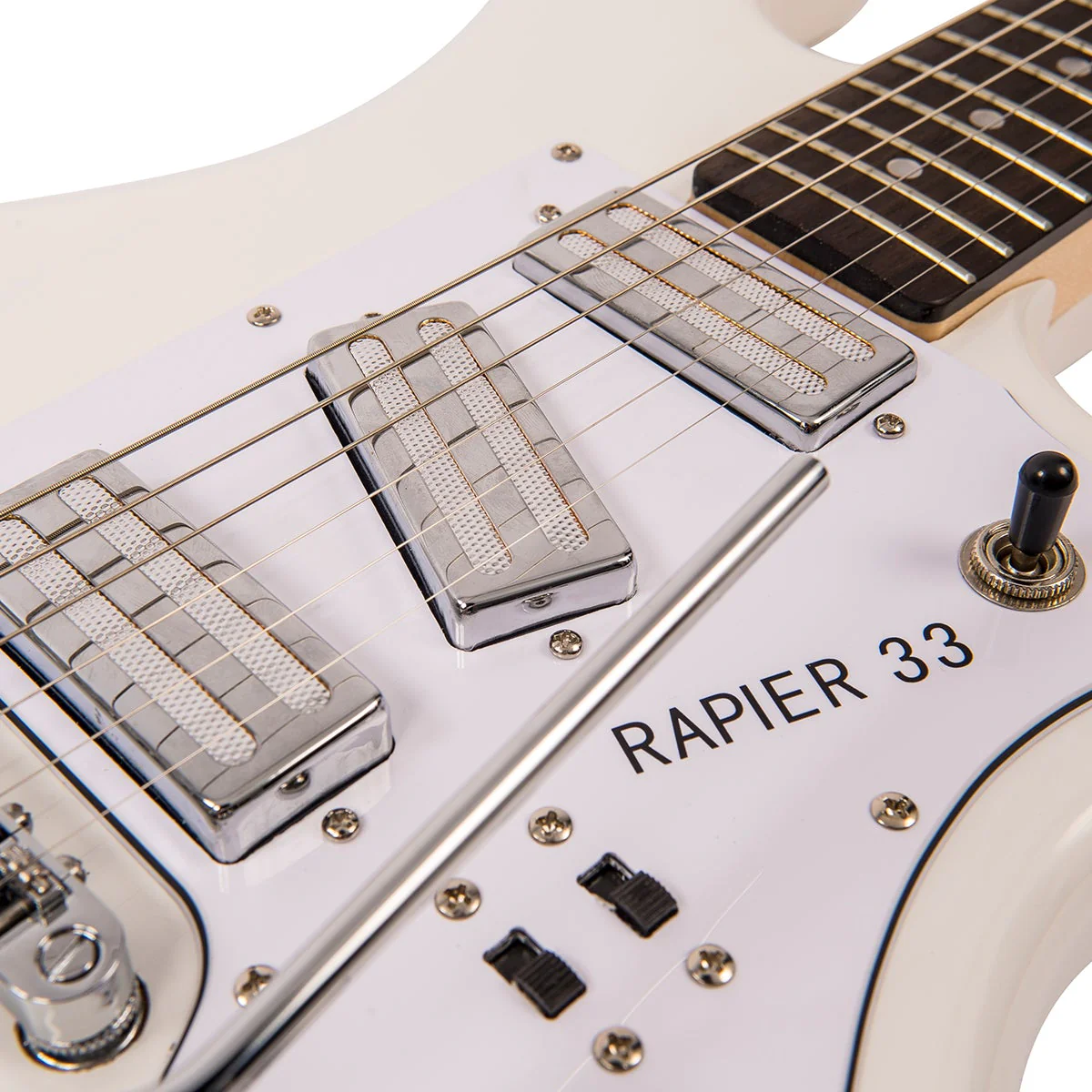 Rapier 33 Electric Guitar ~ Artic White - Image 2