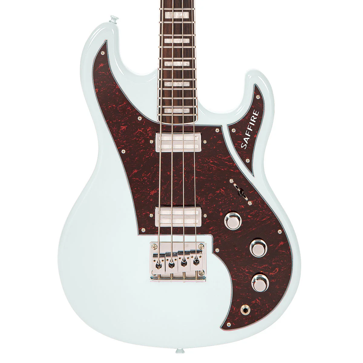 Rapier Saffire Bass Guitar ~ Daphne Blue - Image 3