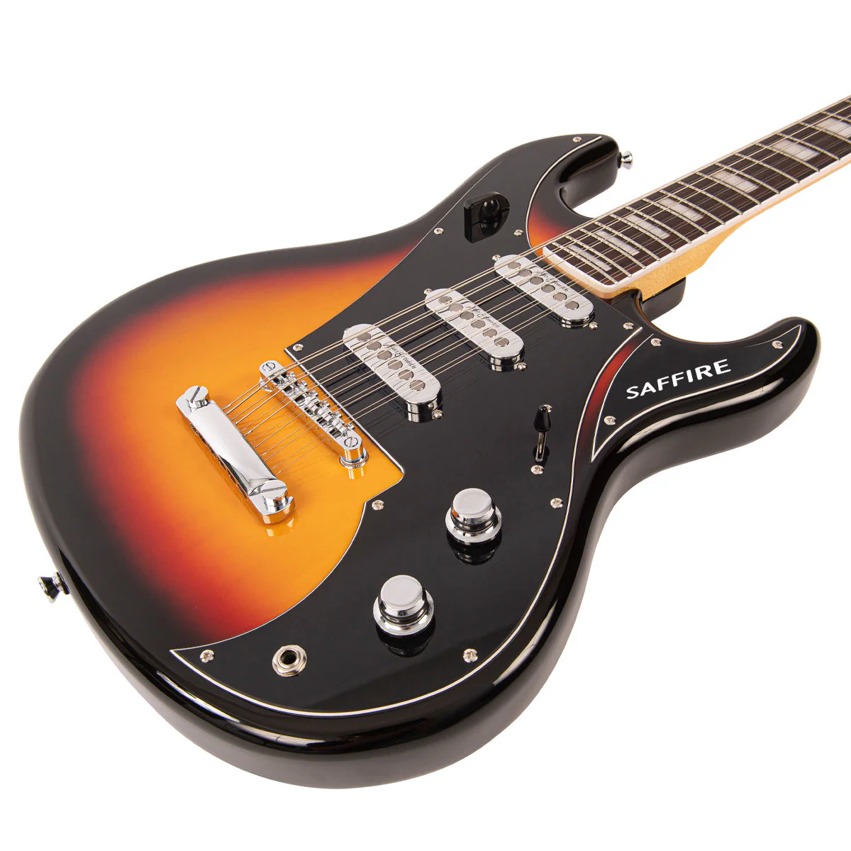 Rapier Saffire 12 String Electric Guitar ~ Sunburst - Image 2