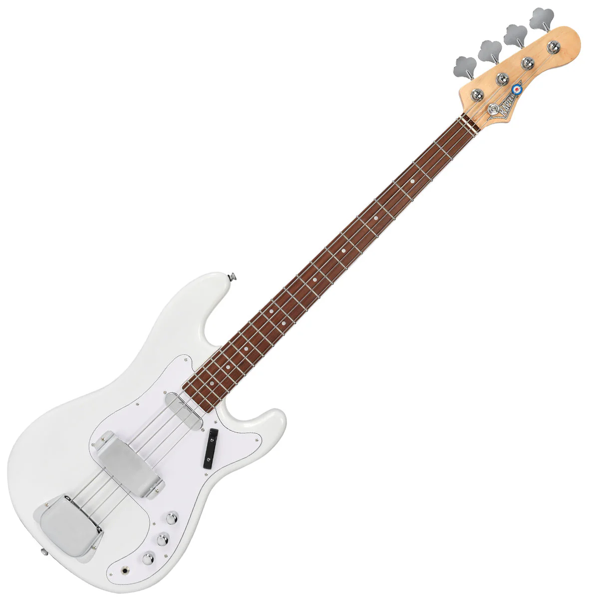 Rapier Symphonic Bass Guitar ~ Arctic White - Image 3
