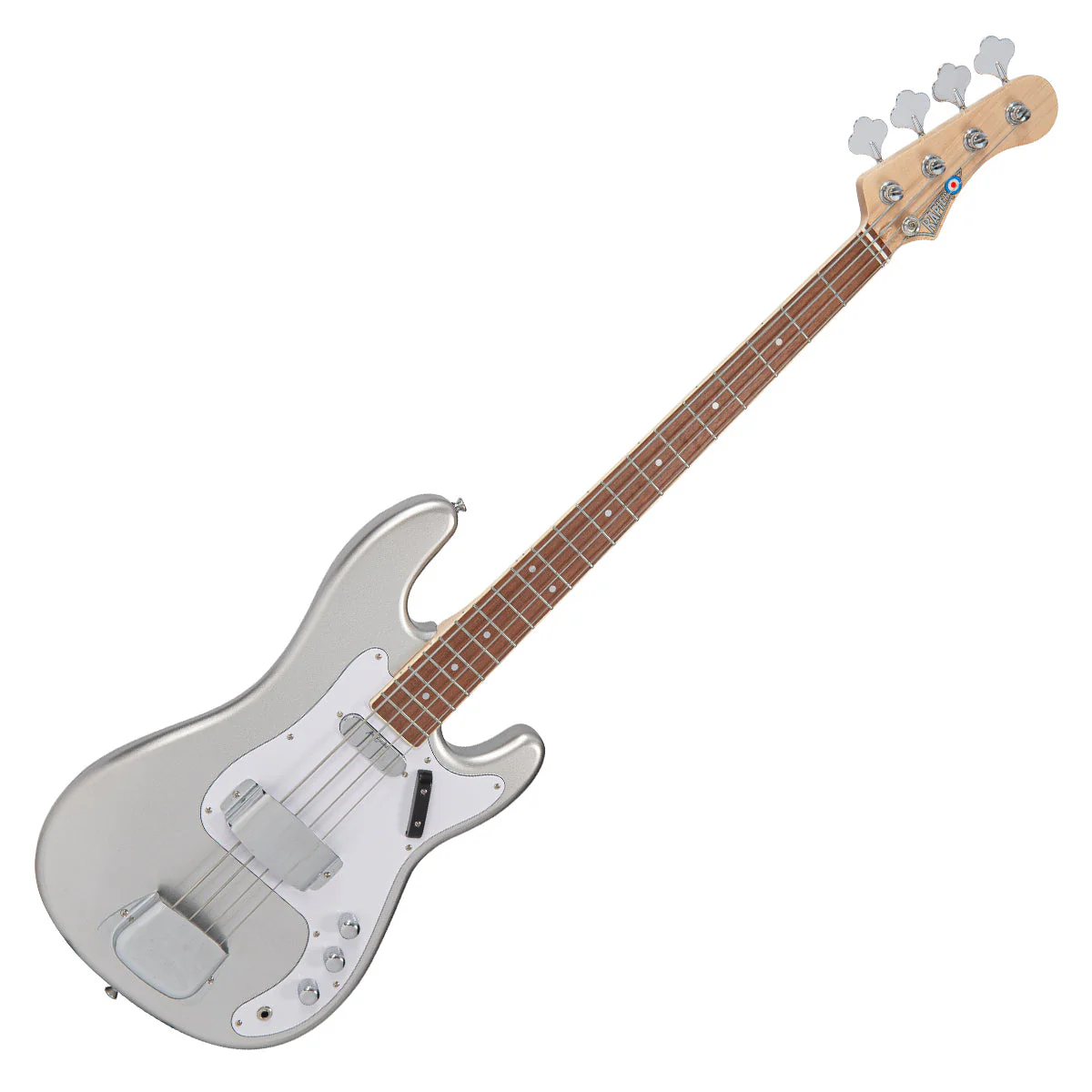 Rapier Symphonic Bass Guitar ~ Metallic Silver - Image 5
