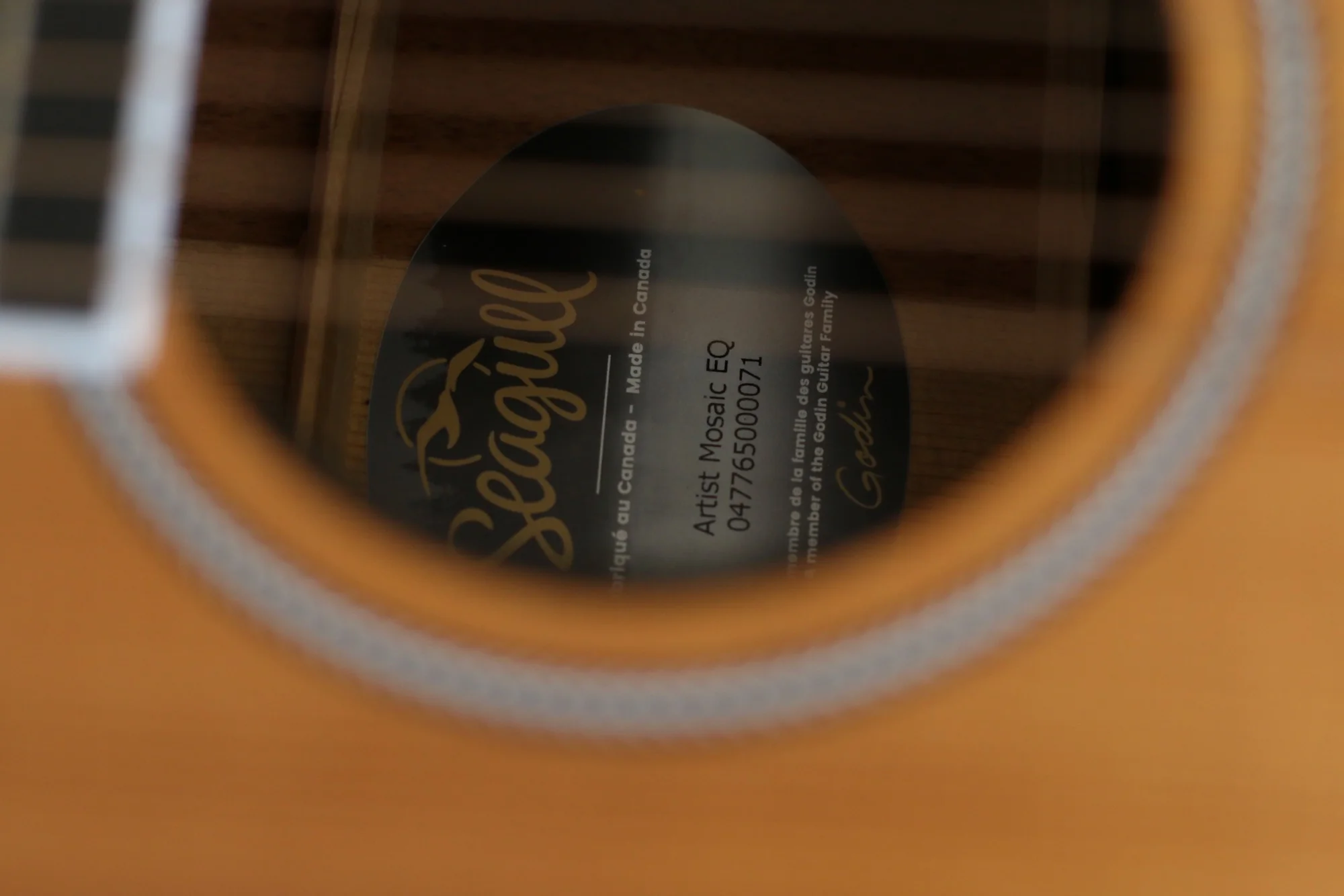 Seagull Artist Mosaic EQ LR Baggs Electro-Acoustic in Natural w/OHSC - Pre-Owned - Image 15