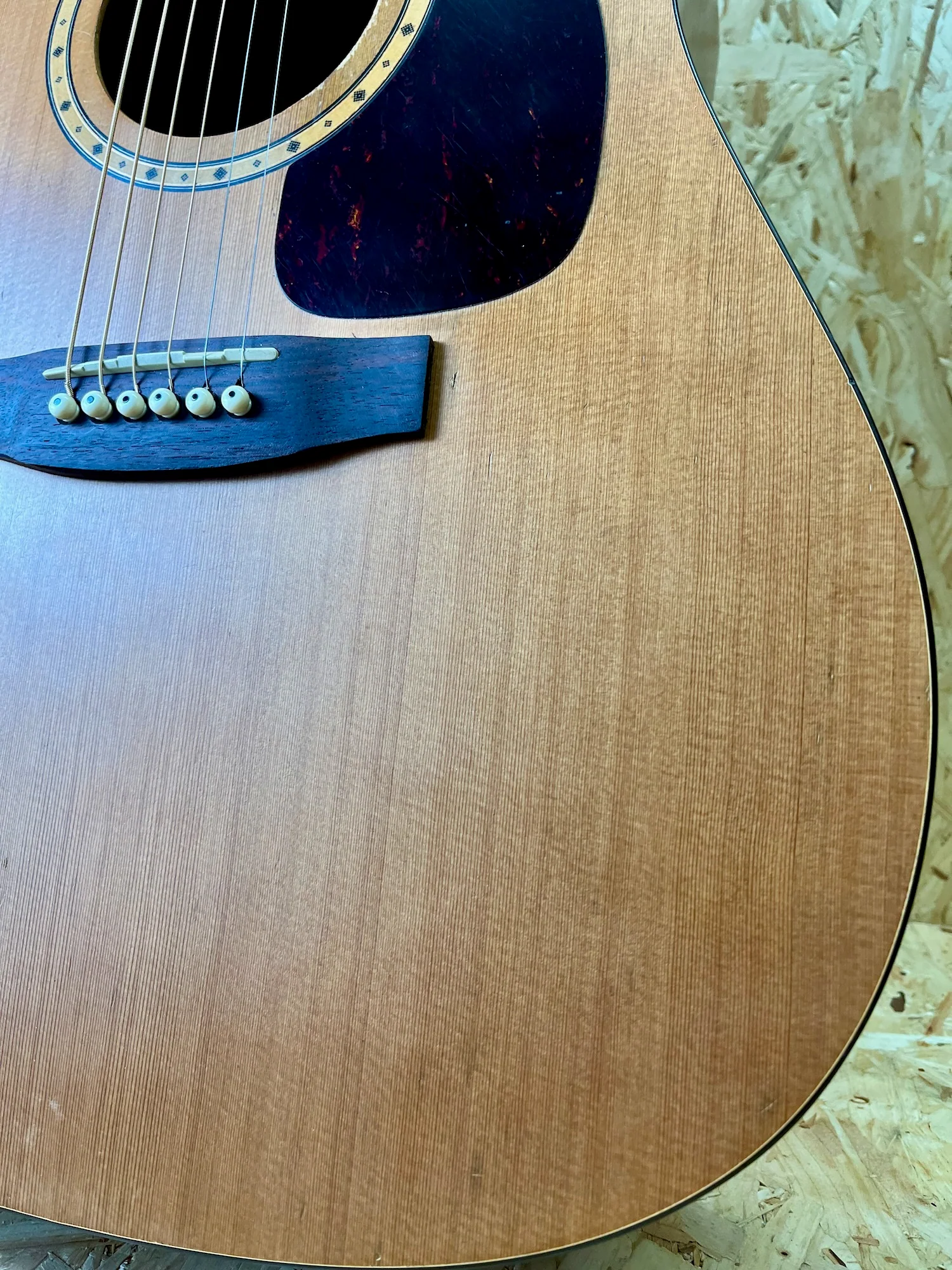 Simon & Patrick S&P 6 CW CEDAR Solid Top Electro Acoustic Guitar - Pre-owned - Image 5