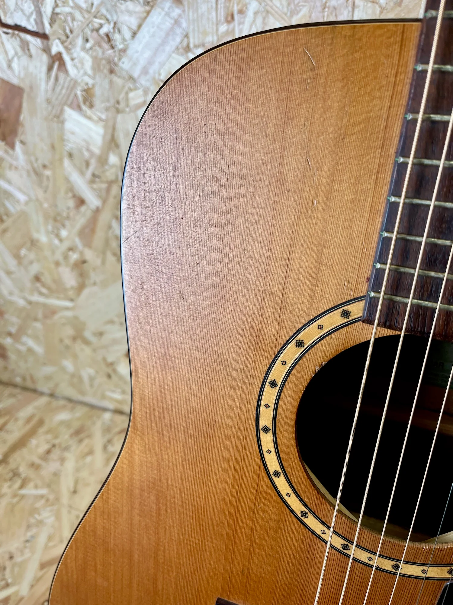 Simon & Patrick S&P 6 CW CEDAR Solid Top Electro Acoustic Guitar - Pre-owned - Image 7