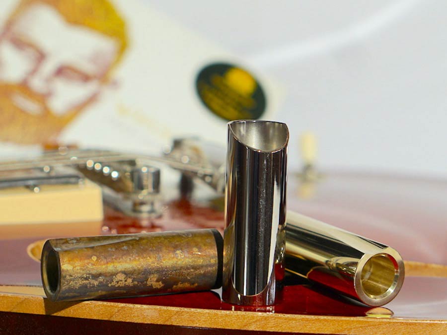 The Rock Slide Aged Brass Joey Landreth Signature Slide - Image 2
