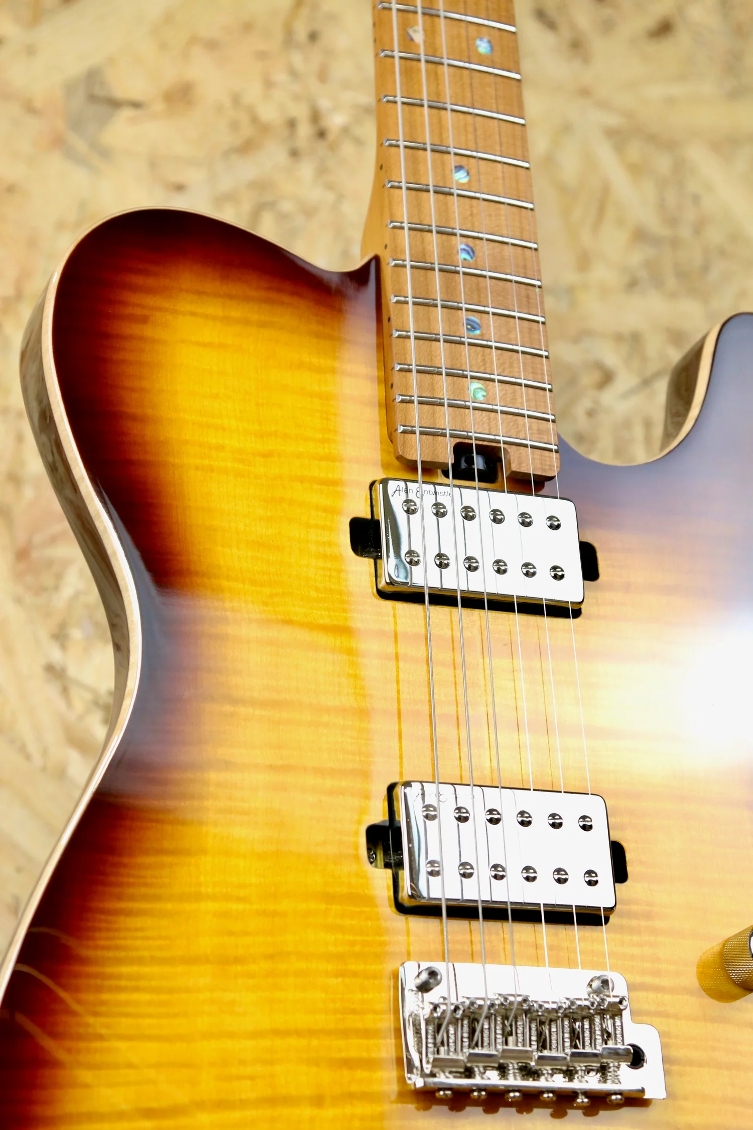 Soloking MT-1 Custom 22 HH MK2 in Bengal Burst - Pre-Owned - Image 16