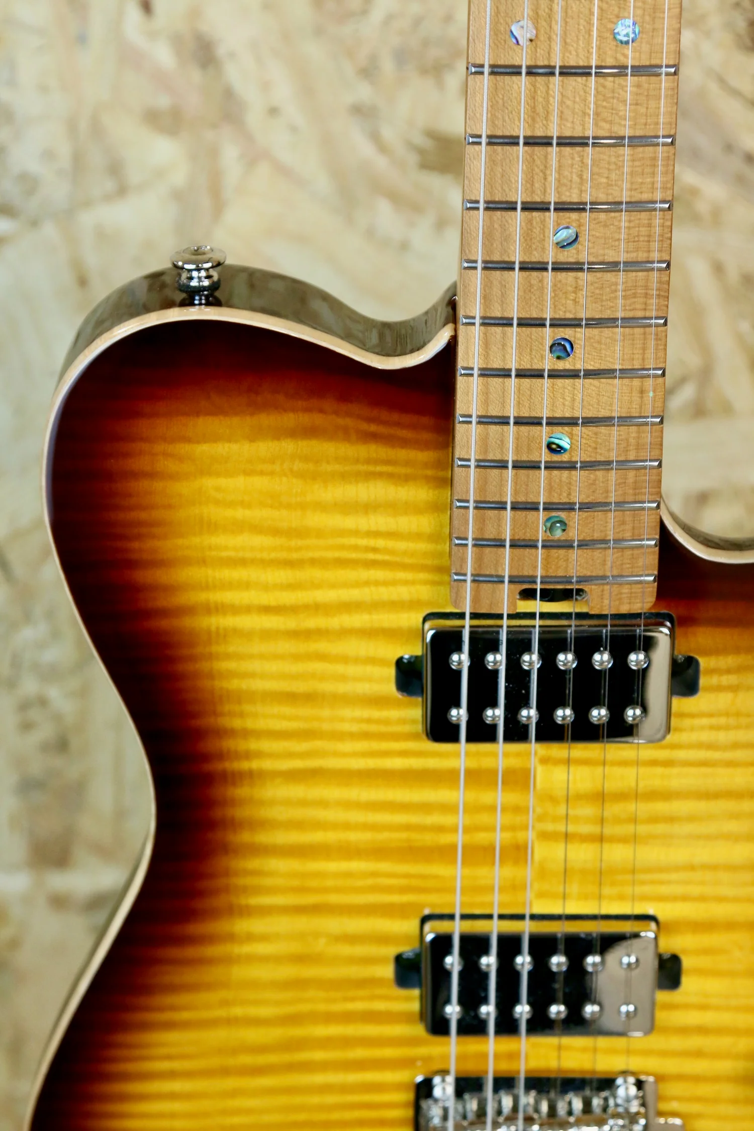 Soloking MT-1 Custom 22 HH MK2 in Bengal Burst - Pre-Owned - Image 17