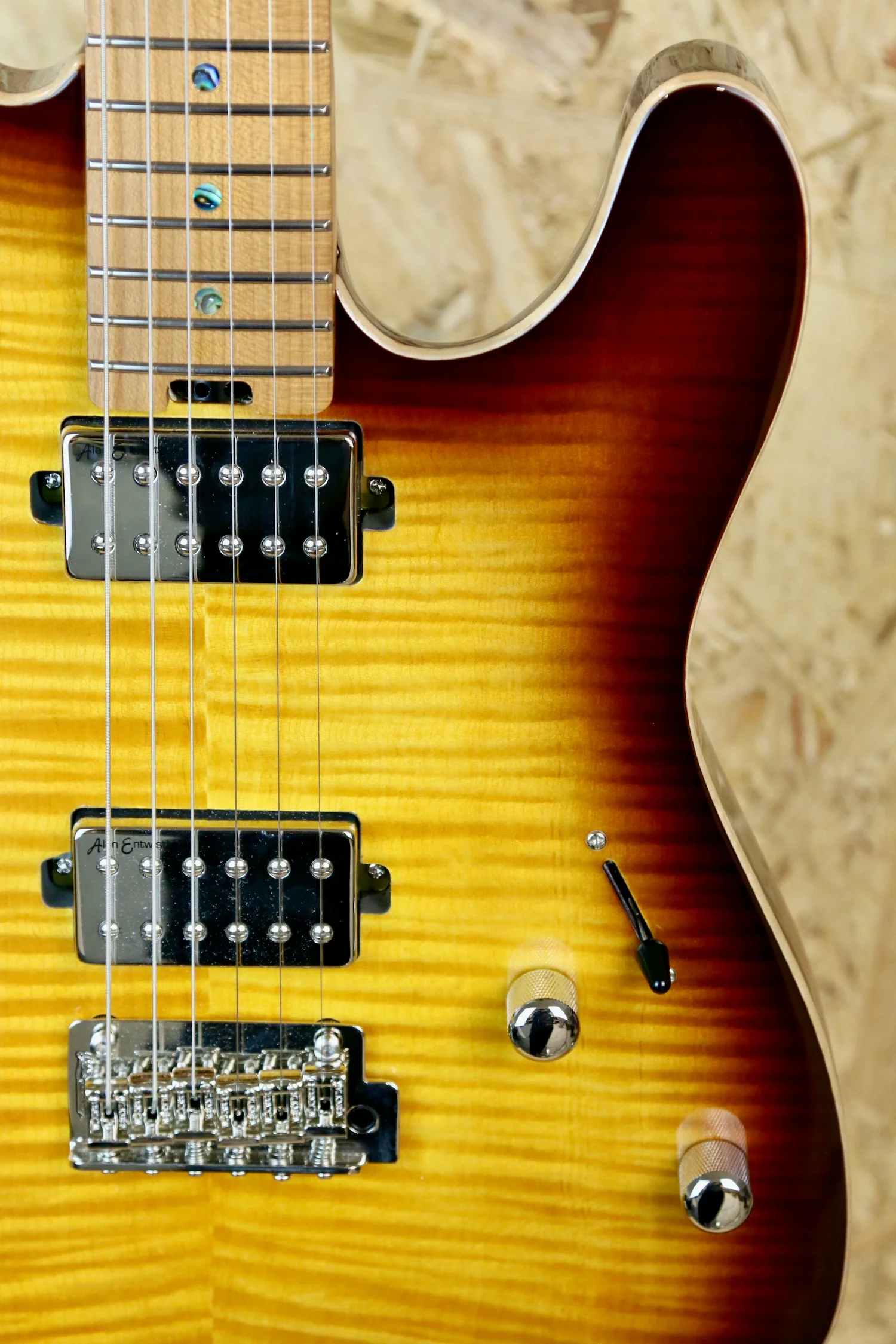 Soloking MT-1 Custom 22 HH MK2 in Bengal Burst - Pre-Owned - Image 18