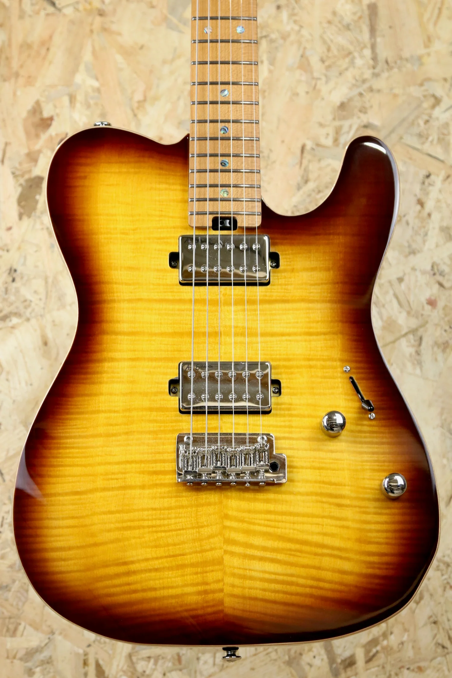 Soloking MT-1 Custom 22 HH MK2 in Bengal Burst - Pre-Owned - Image 19