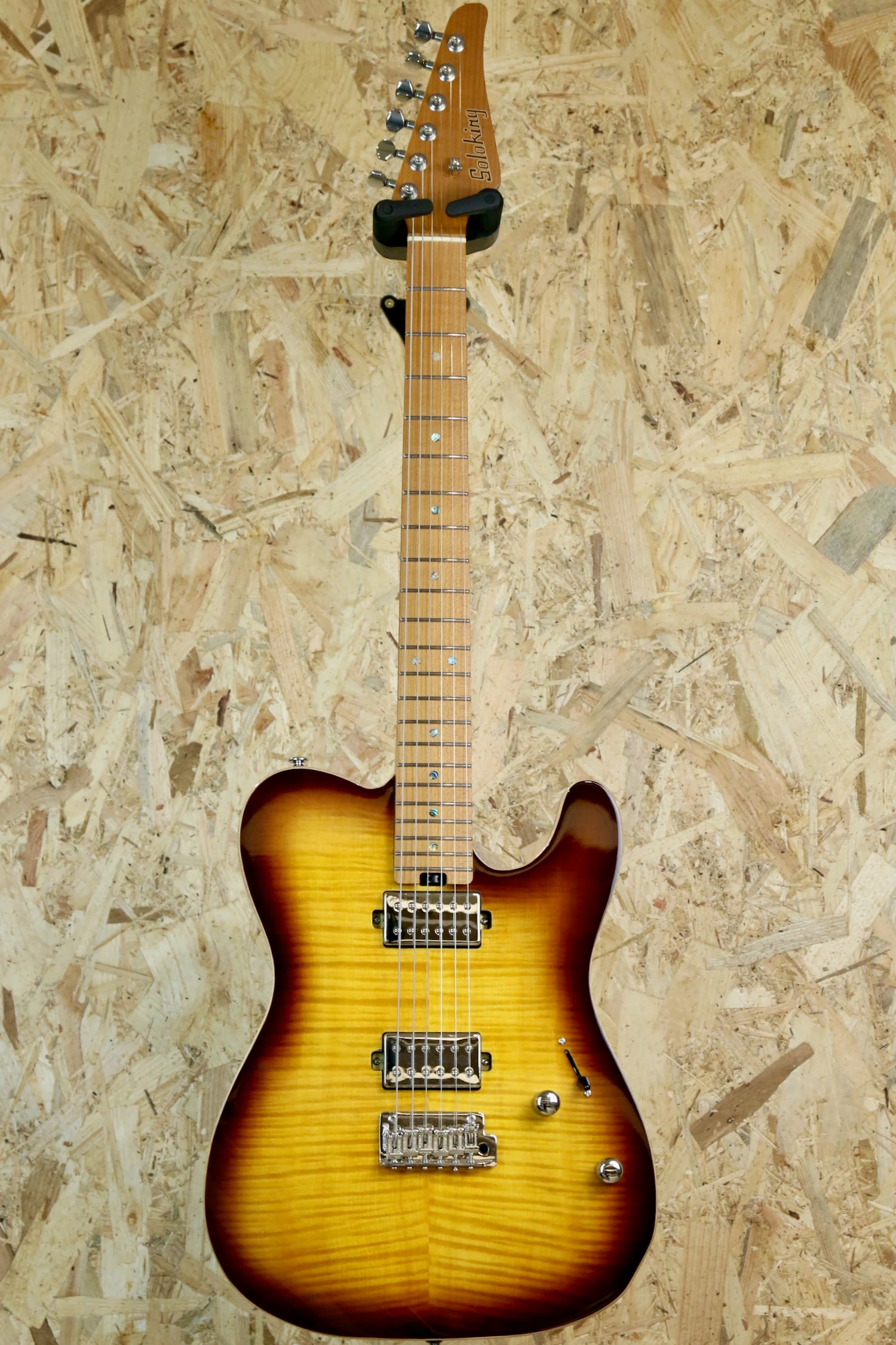 Soloking MT-1 Custom 22 HH MK2 in Bengal Burst - Pre-Owned - Image 3