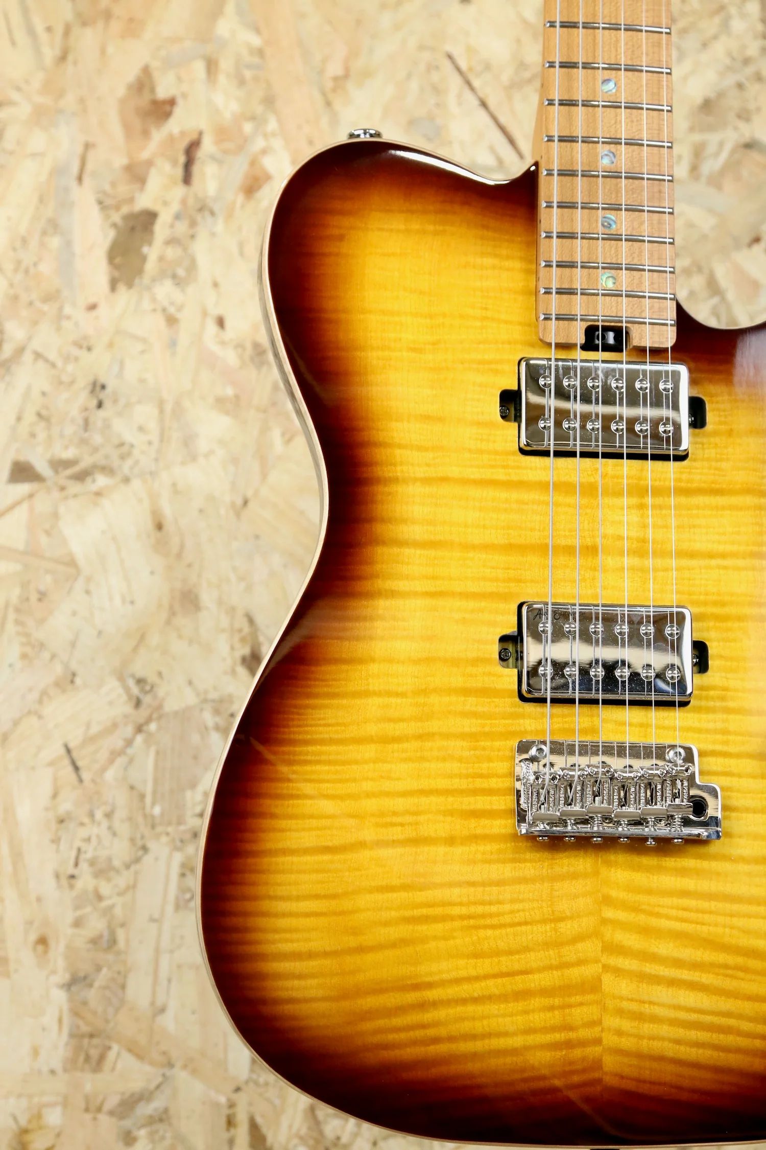 Soloking MT-1 Custom 22 HH MK2 in Bengal Burst - Pre-Owned - Image 4