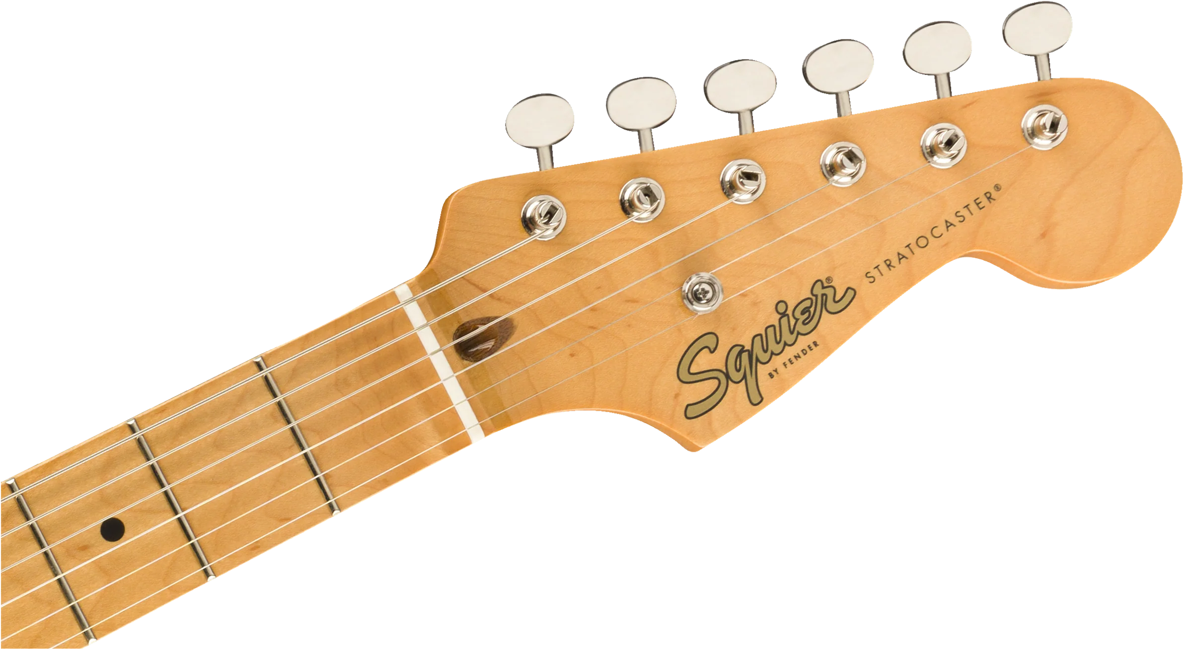 Squier Classic Vibe '50s Stratocaster®, Maple Fingerboard, Black - Image 6