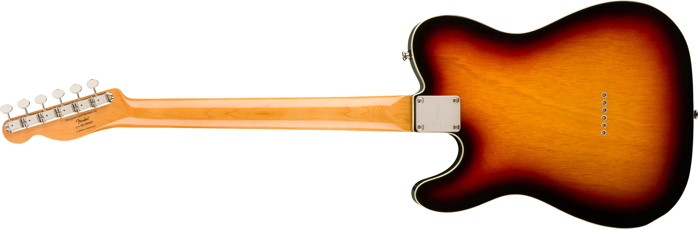 Squier Classic Vibe '60s Custom Telecaster®, Laurel Fingerboard, 3-Colour Sunburst - Image 3