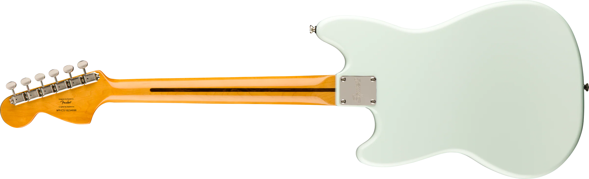 Squier Classic Vibe '60s Mustang®, Laurel Fingerboard, Sonic Blue - Image 2