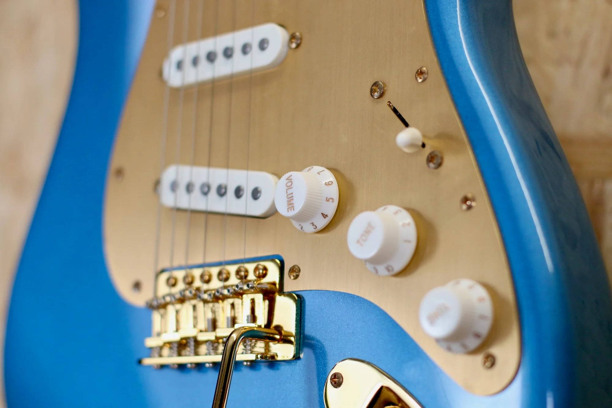 Squier Classic Vibe Stratocaster 40th Anniversary Lake Placid Blue - Pre-Owned - Image 7