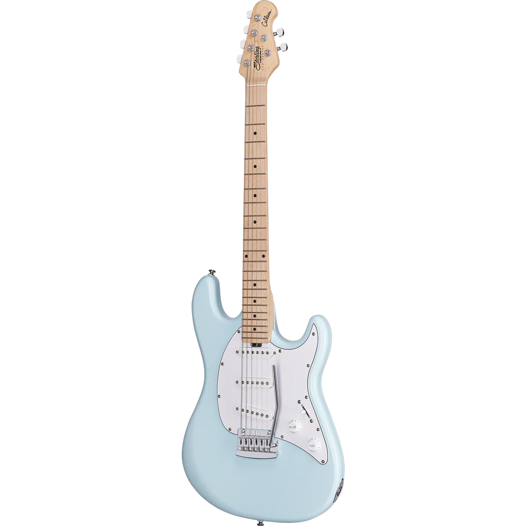 Sterling CT30SSS Cutlass SSS Electric Guitar - Daphne Blue MN - Image 3
