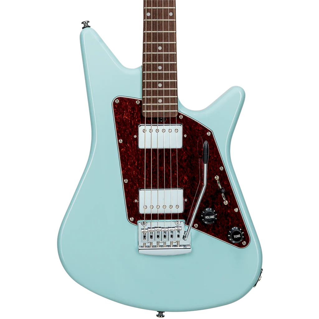 B-Stock Sterling by Music Man "Albert Lee" Signature Model Electric Guitar - Daphne Blue MN - Image 2