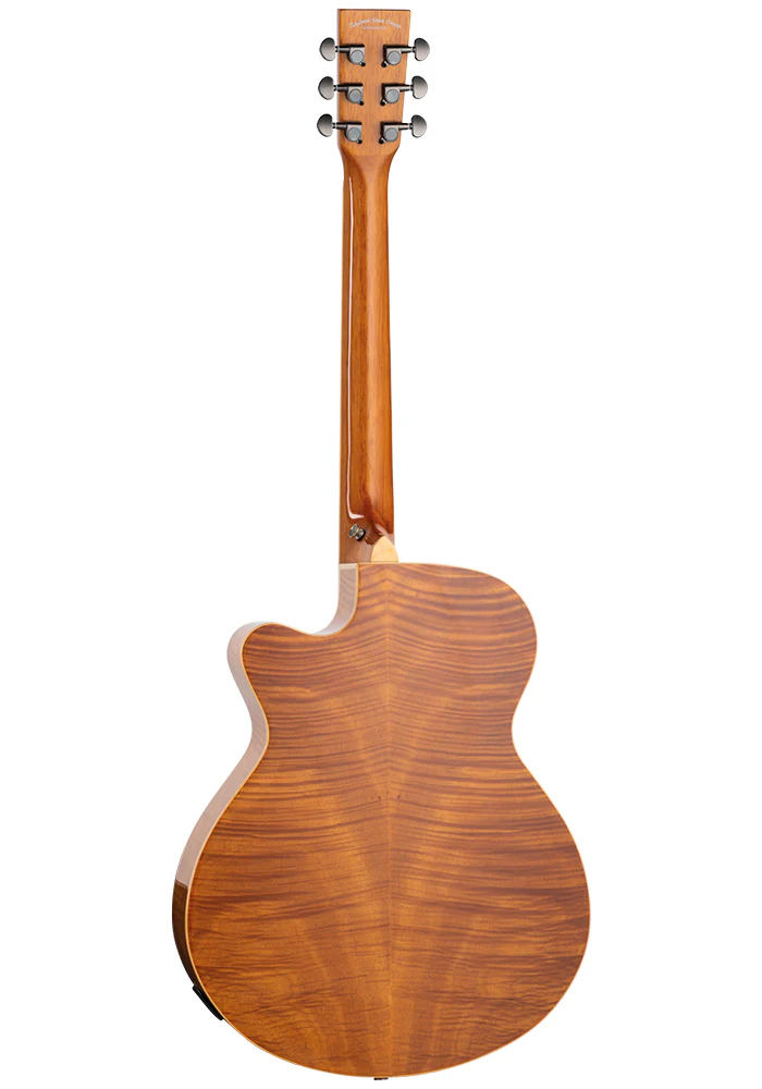 Tanglewood Reunion Super Folk Cutaway Electro Acoustic - Natural Gloss - TRSF CE FMH - Image 2