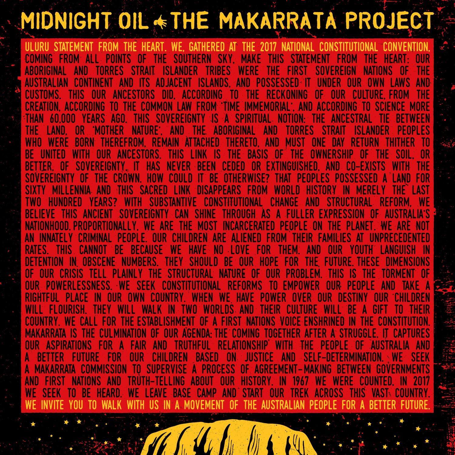The Makarrata Project by Midnight Oil Vinyl / 12" Album