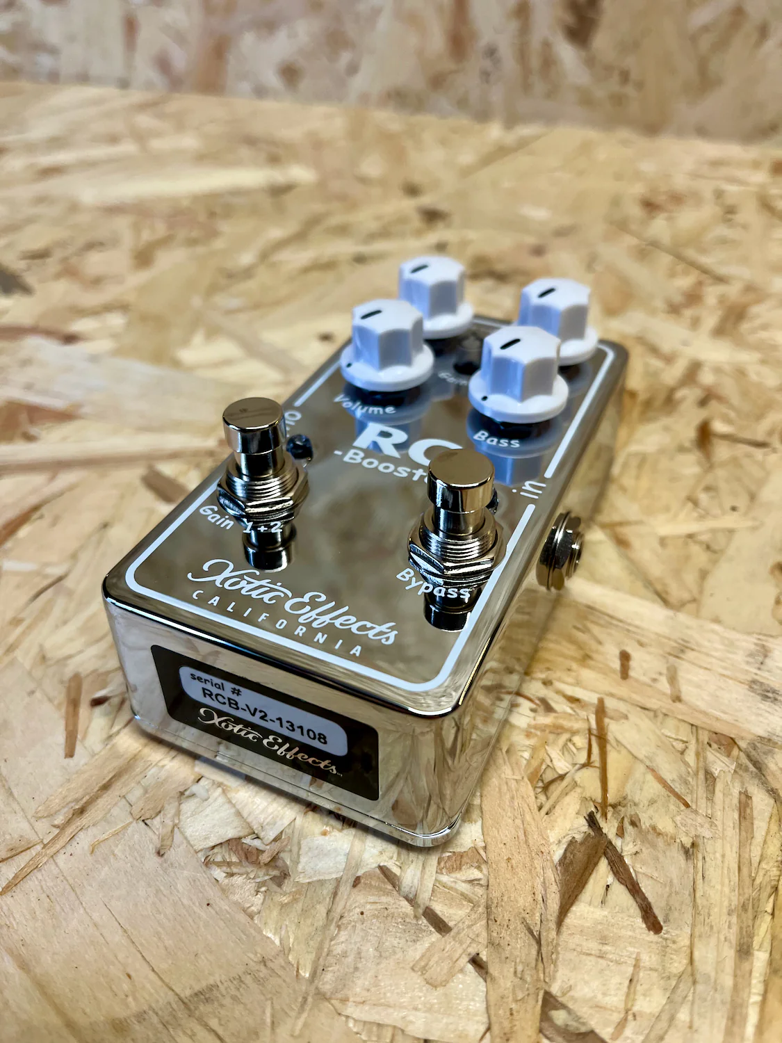 Xotic RC Booster V2 CHROME - Pre-owned - Image 2