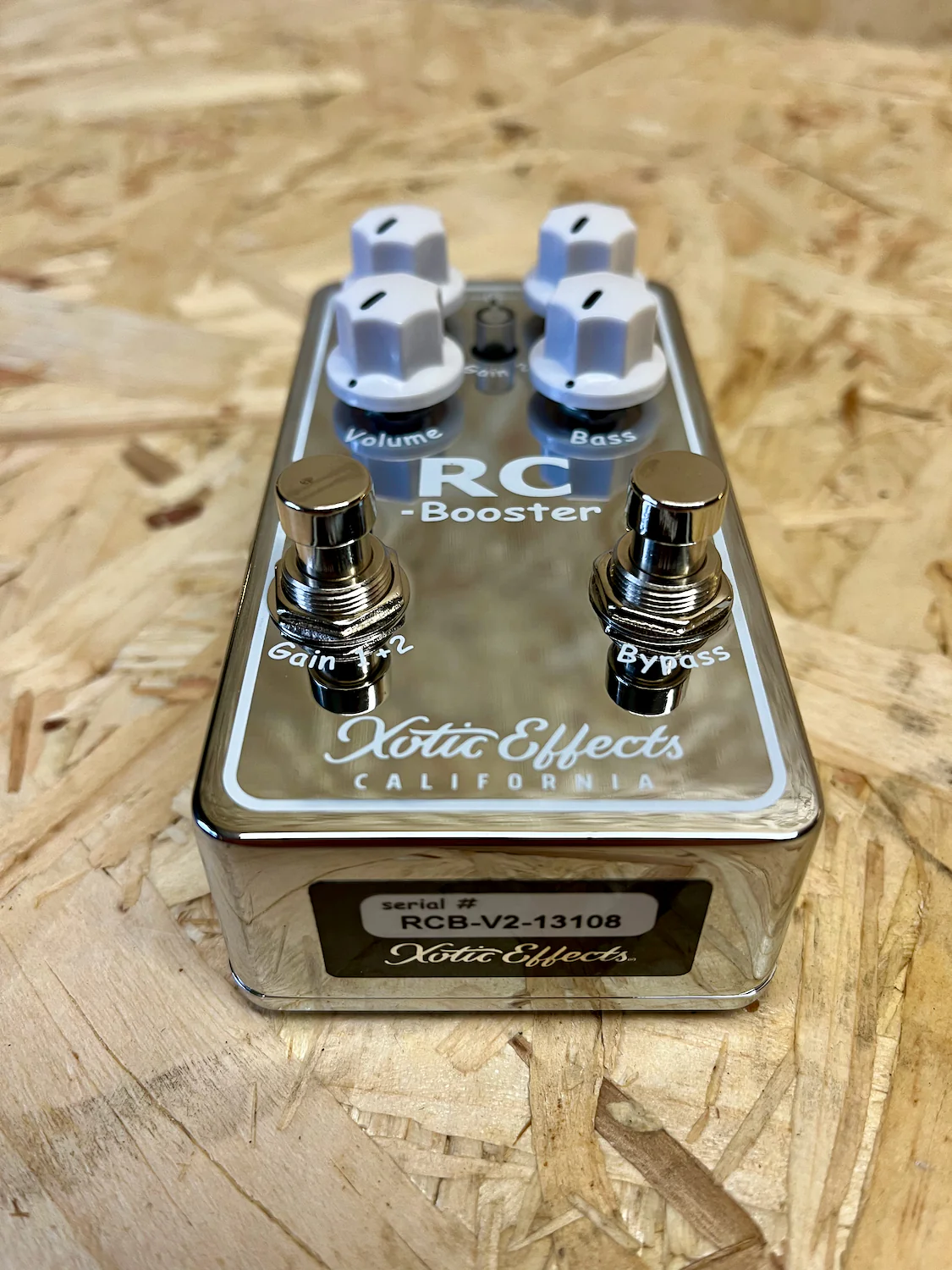 Xotic RC Booster V2 CHROME - Pre-owned - Image 7