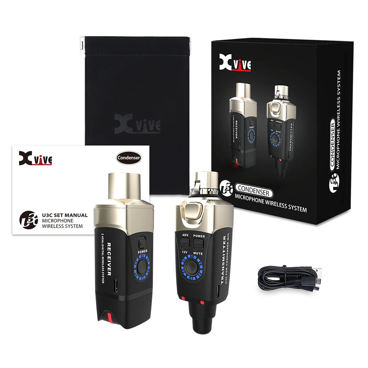 Xvive Condenser Microphone Wireless System - Image 6