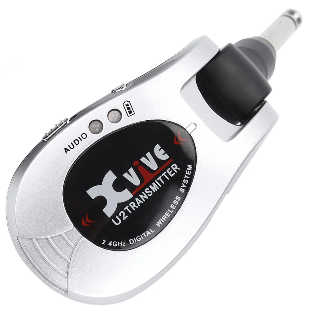 Xvive Wireless Guitar System ~ Silver - Image 2