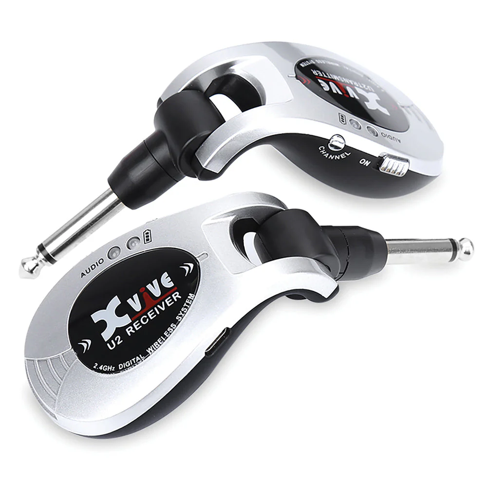 Xvive Wireless Guitar System ~ Silver - Image 4