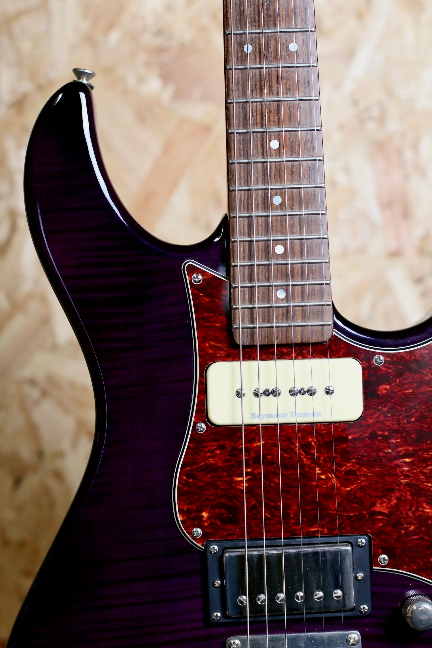 Yamaha Pacifica 611 HFM in Translucent Purple - Pre-Owned - Image 9